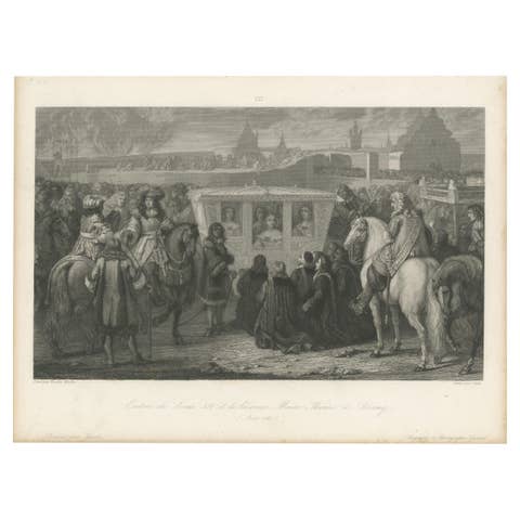Entry of Louis XIV and Maria Theresa into Douai, 1667 - In the War of Devolution