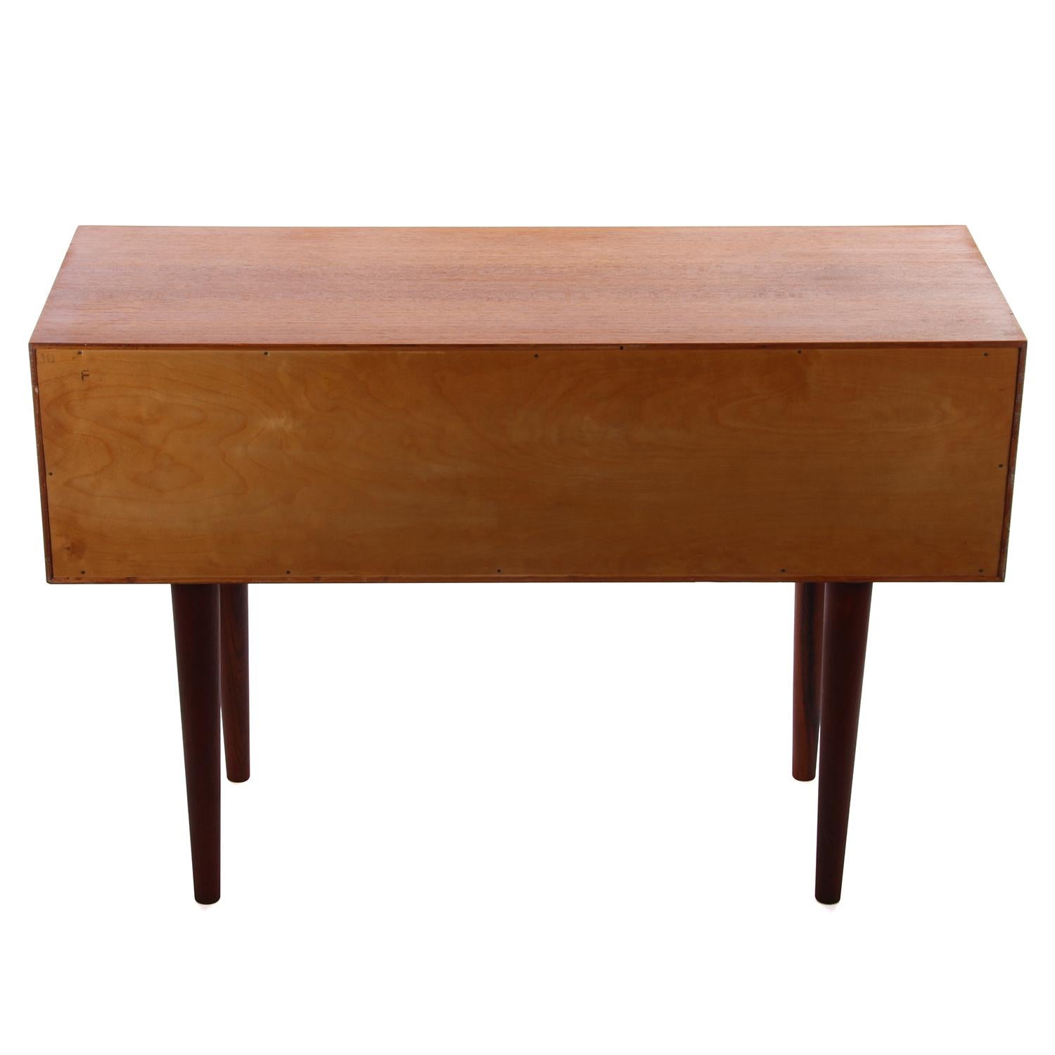 Mid-20th Century Entry Table by Kai Kristiansen for FM Furniture, Danish Entryway Table