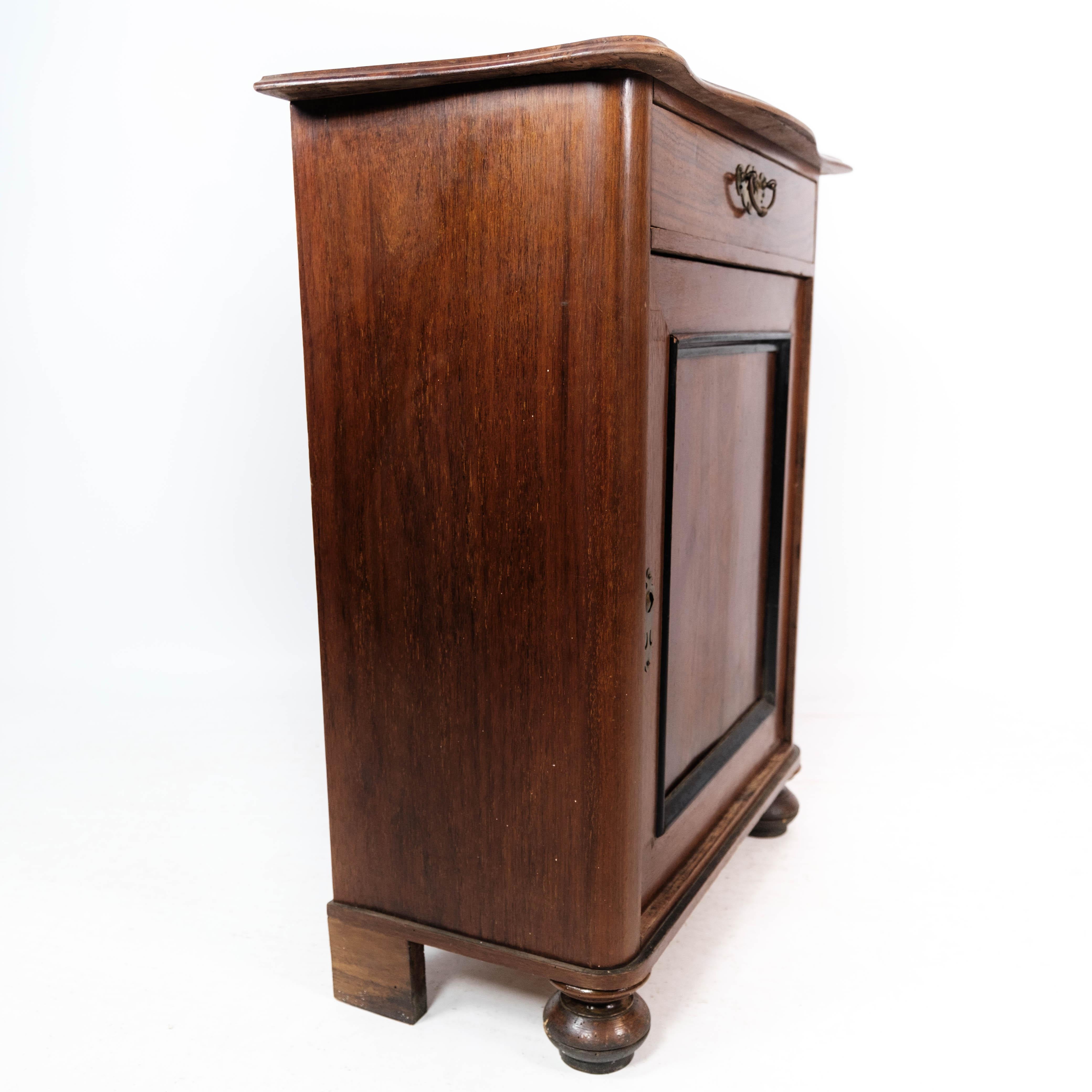 Entryway Cabinet Made In Mahogany From 1880s For Sale 4