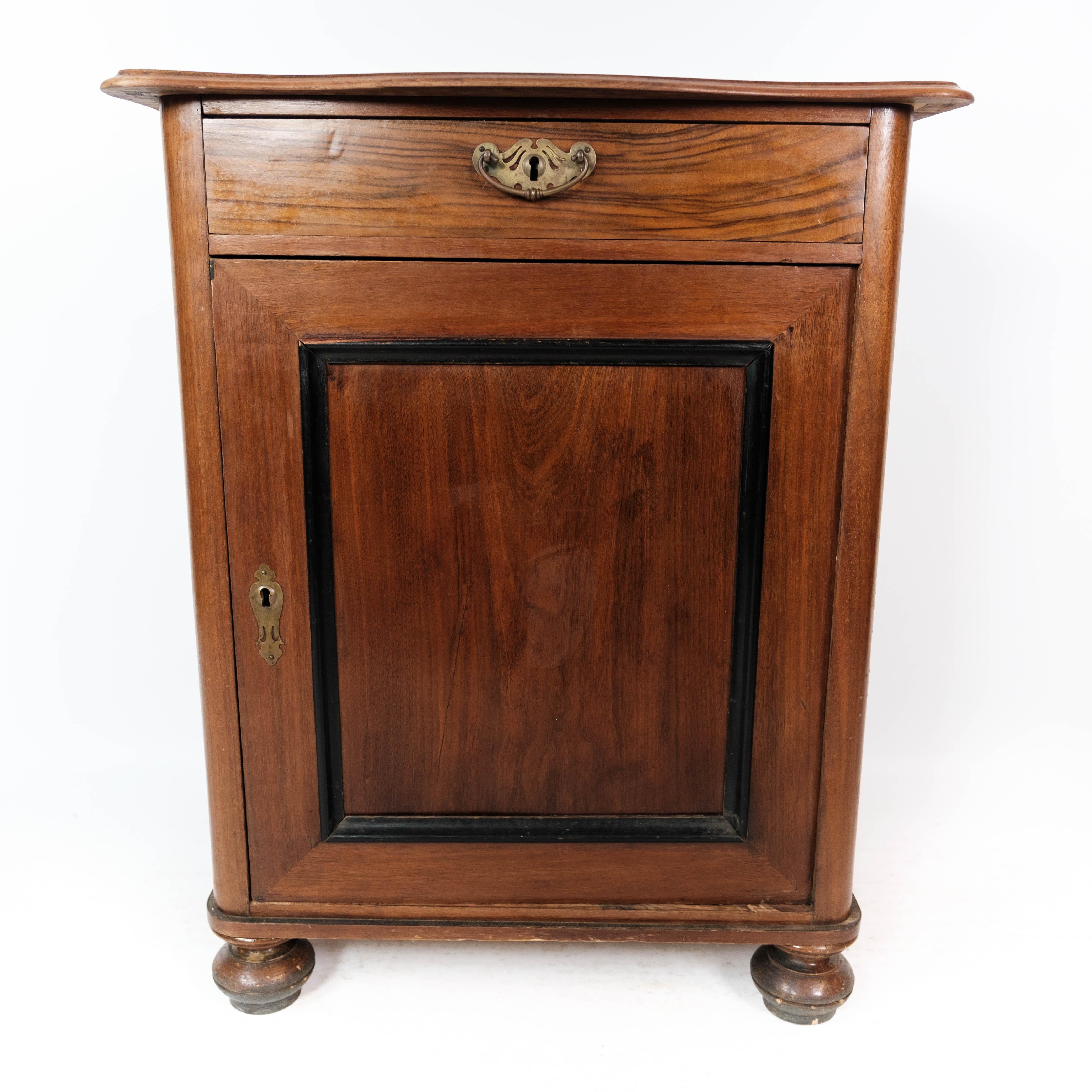 Danish Entryway Cabinet Made In Mahogany From 1880s For Sale