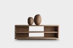 Entryway Console Sereno No29, Minimalist Wooden Design by Joel Escalona