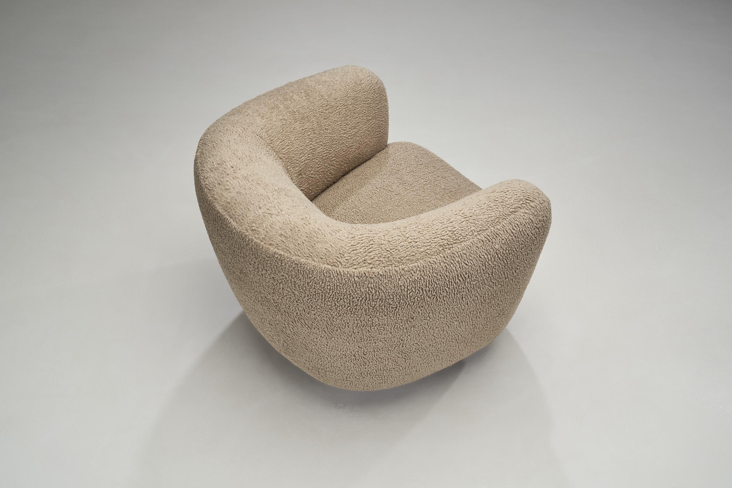 Enveloping Lounge Chairs by a Danish Cabinetmaker, Denmark ca 1950s 1
