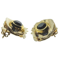 Envious Eyes will Roll with Contemporary One of a Kind Black Diamond Earrings