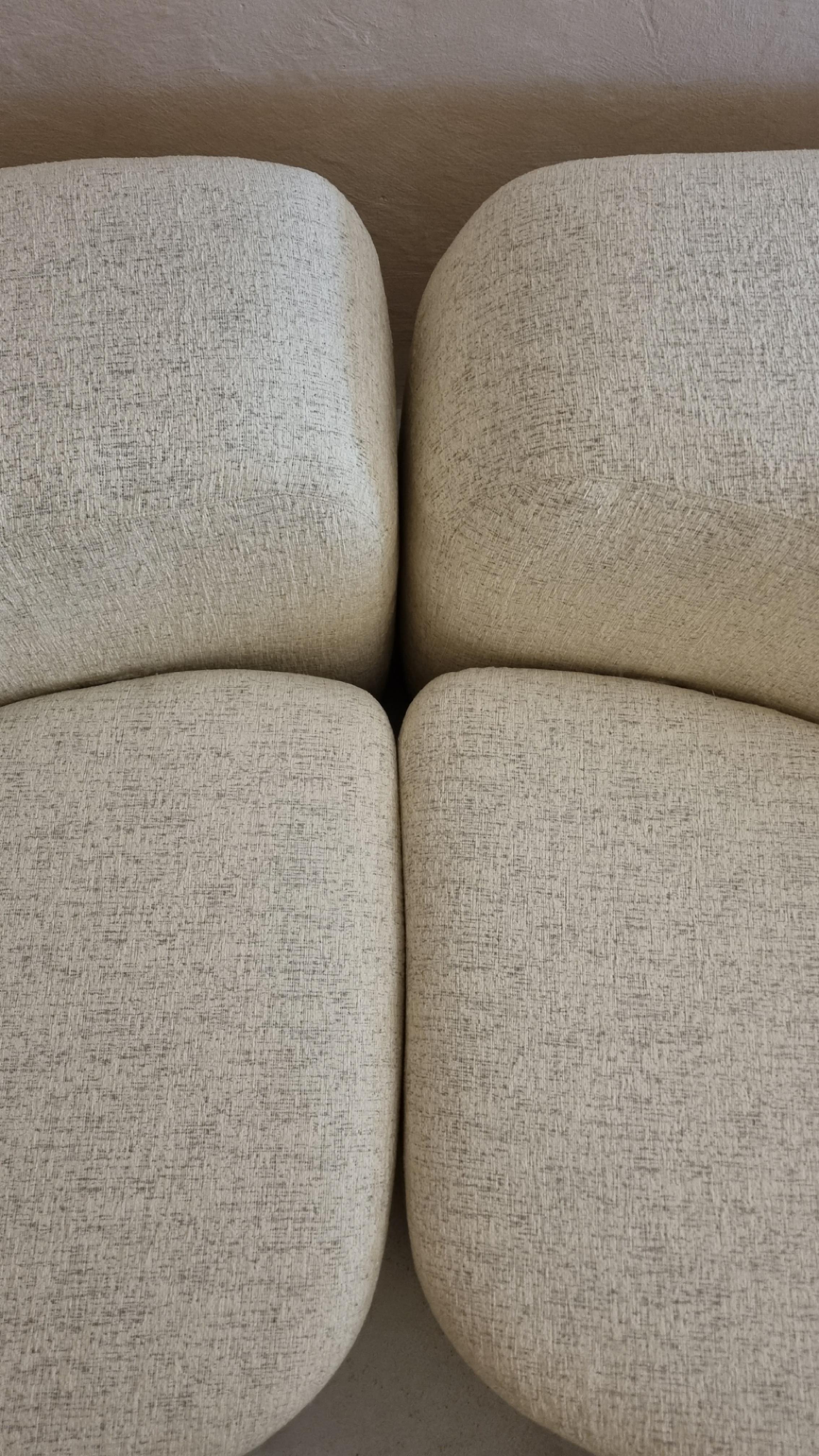 Environ 1 modular sofa designed by Ennio Chiggio for Nikol Internation 1970 For Sale 6