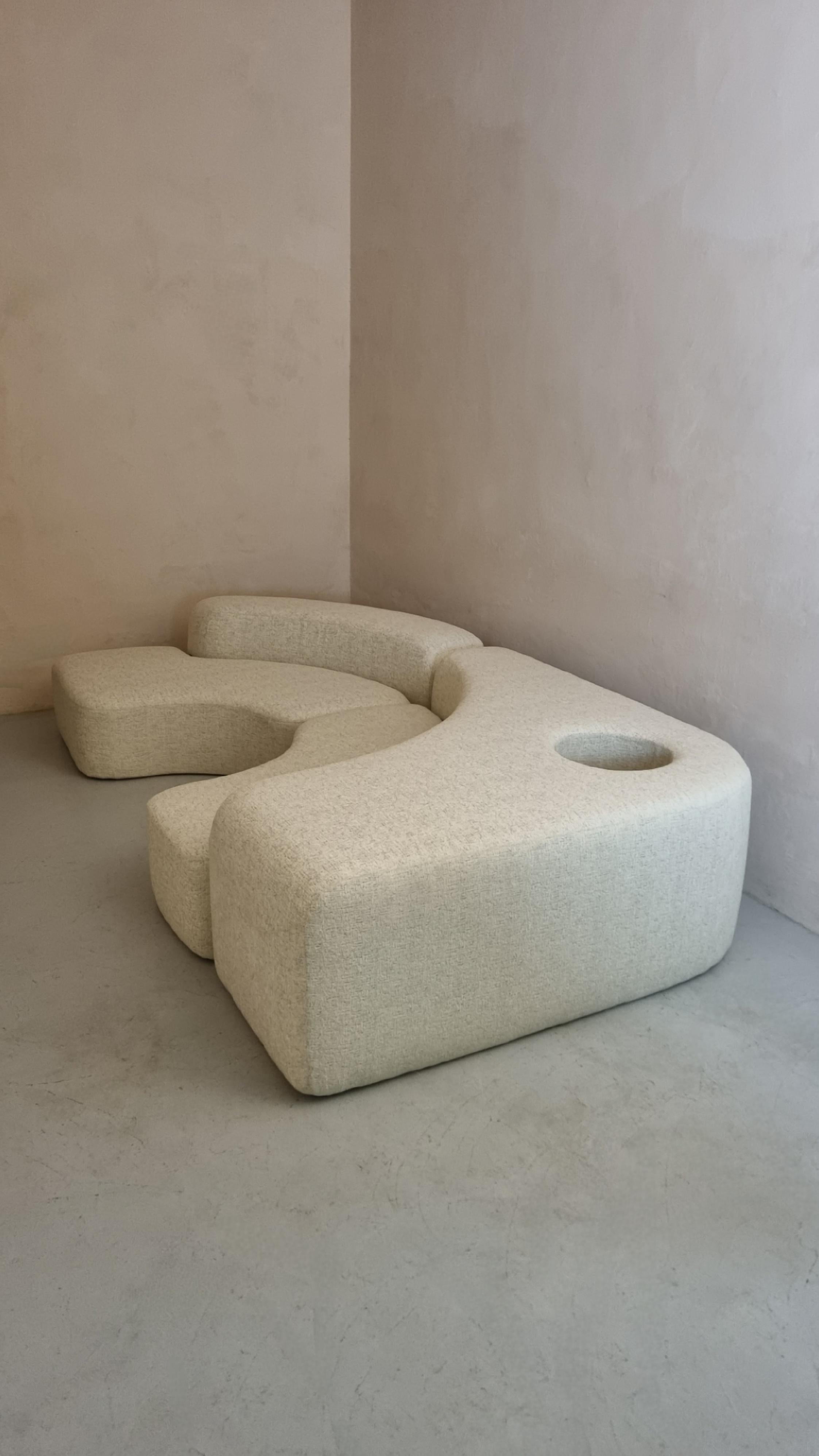 Mid-Century Modern Environ 1 modular sofa designed by Ennio Chiggio for Nikol Internation 1970 For Sale