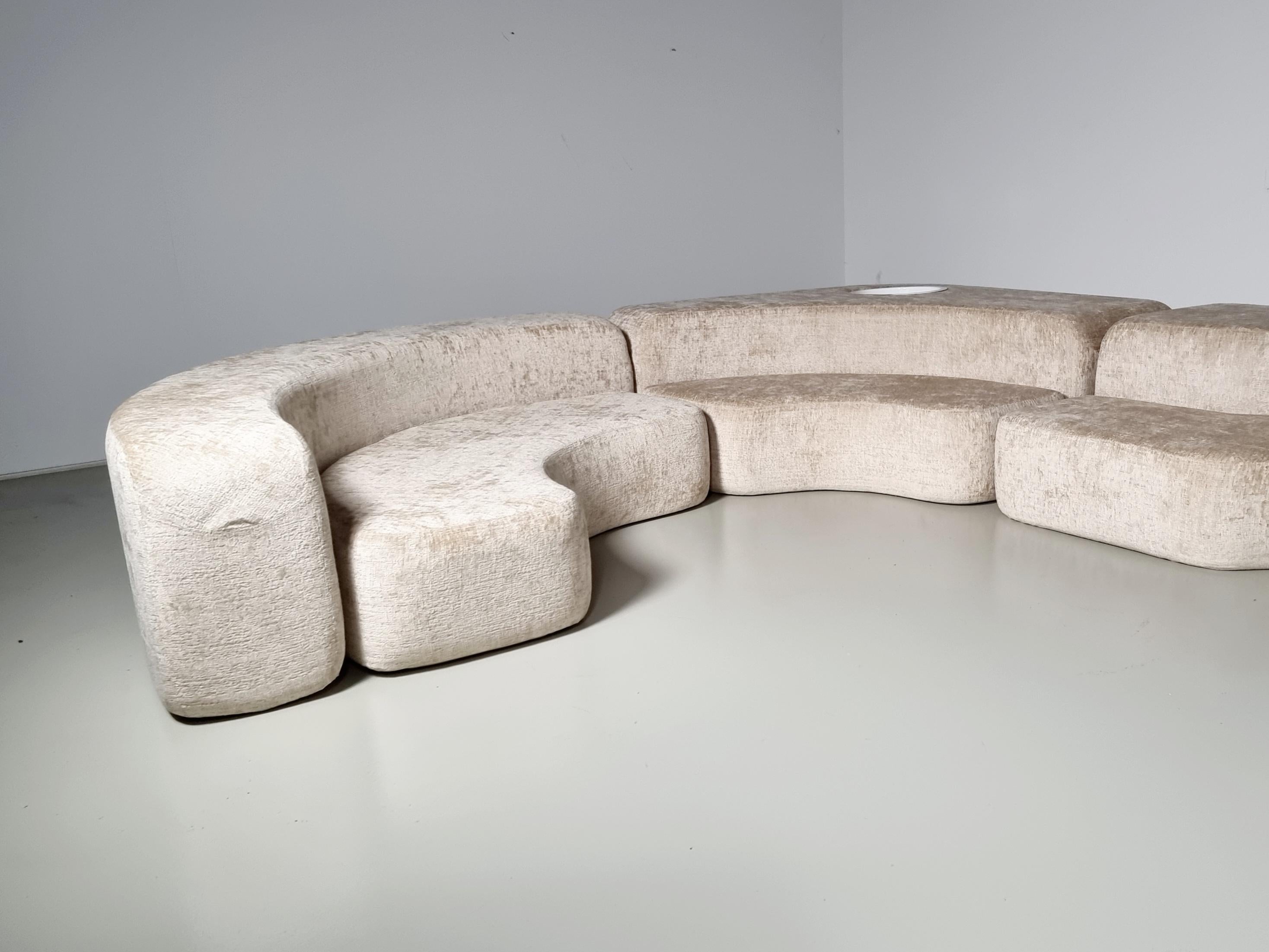 Mid-Century Modern Environ One sofa by Ennio Chiggio for Nikol International, 1970s