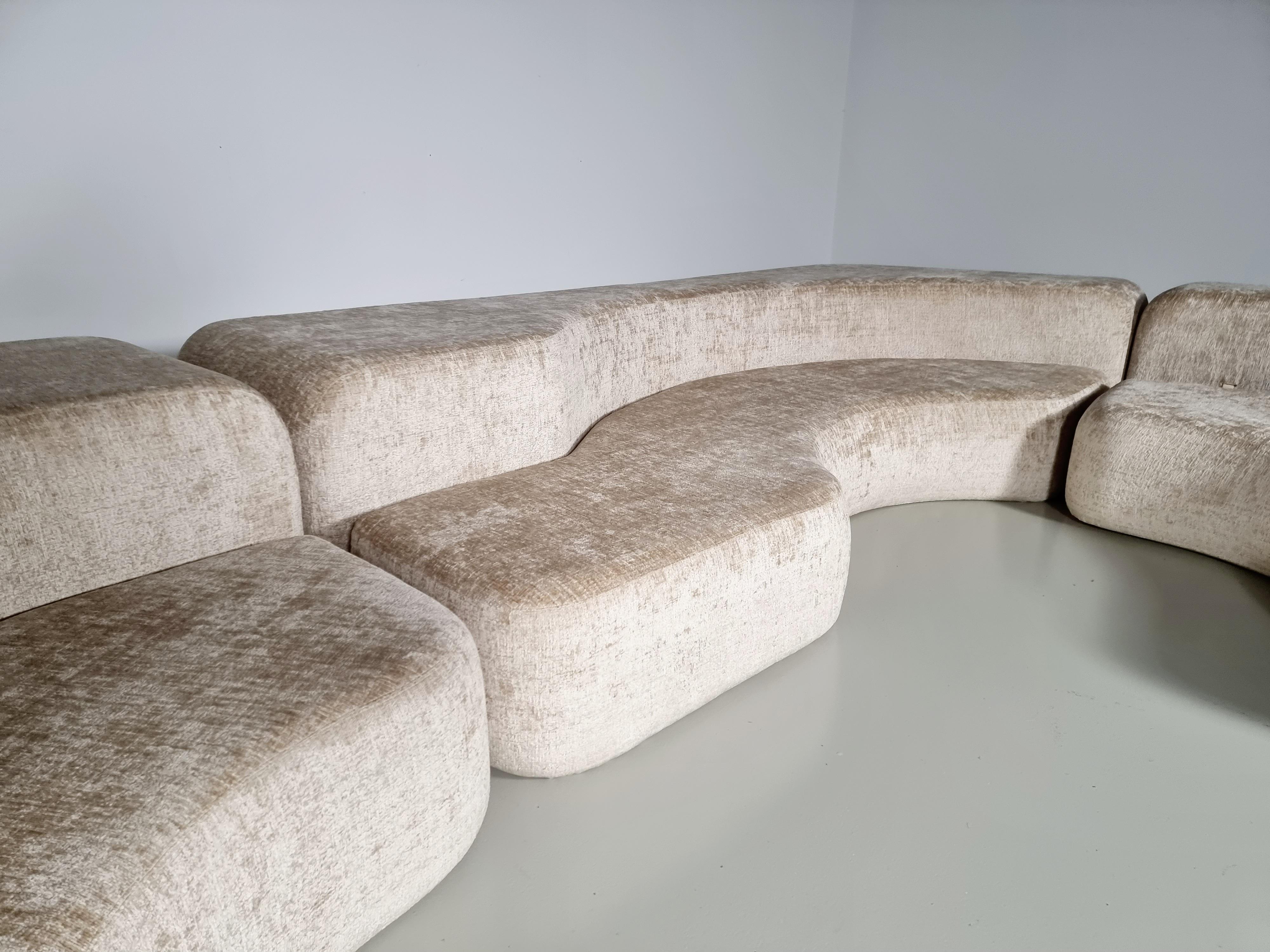 European Environ One sofa by Ennio Chiggio for Nikol International, 1970s