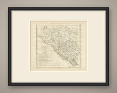 Environs of Ancient Rome and Latium, d'Anville Roman History Map, 1818