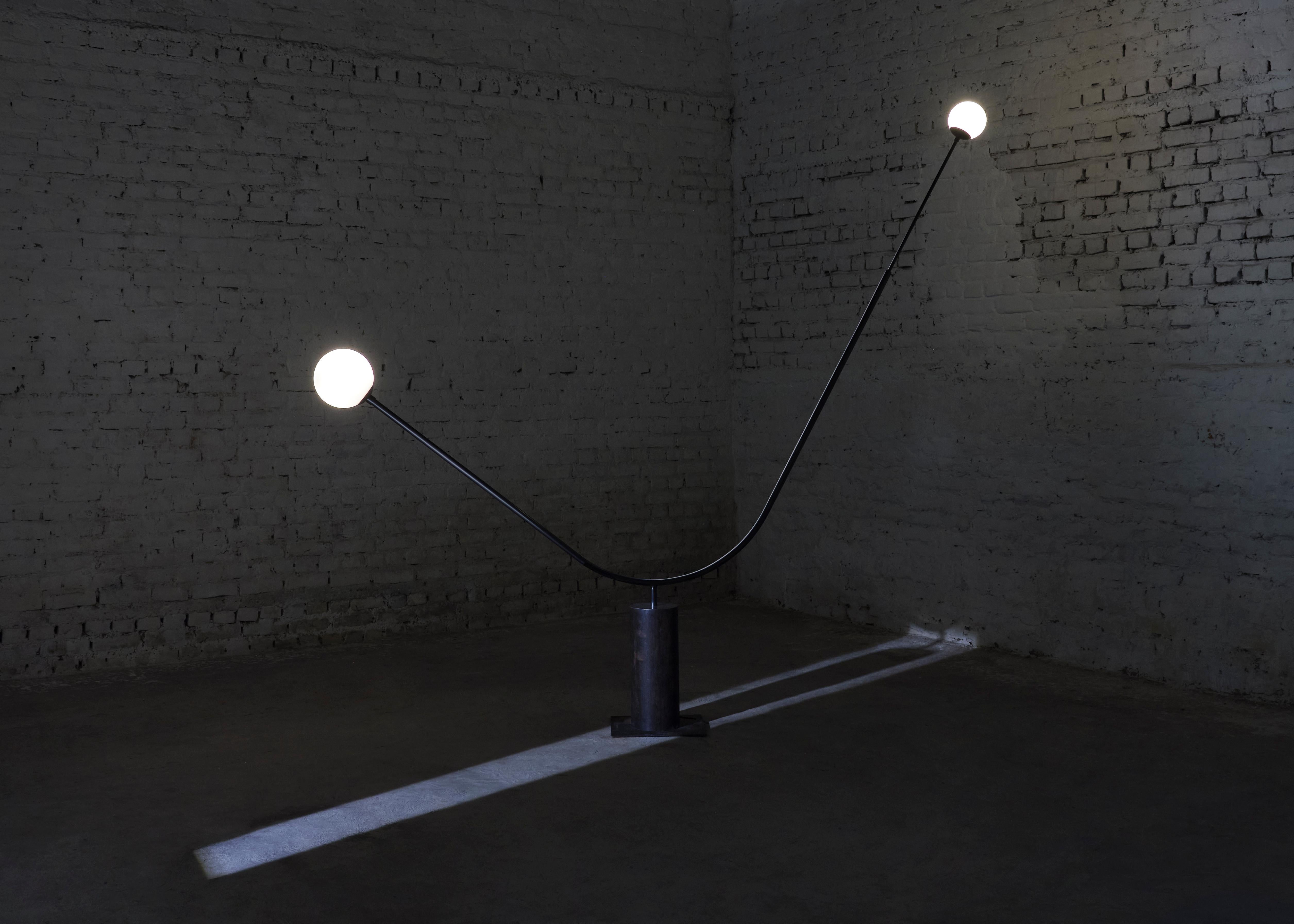 Envol Floor Lamp by Paul Matter In New Condition In Geneve, CH