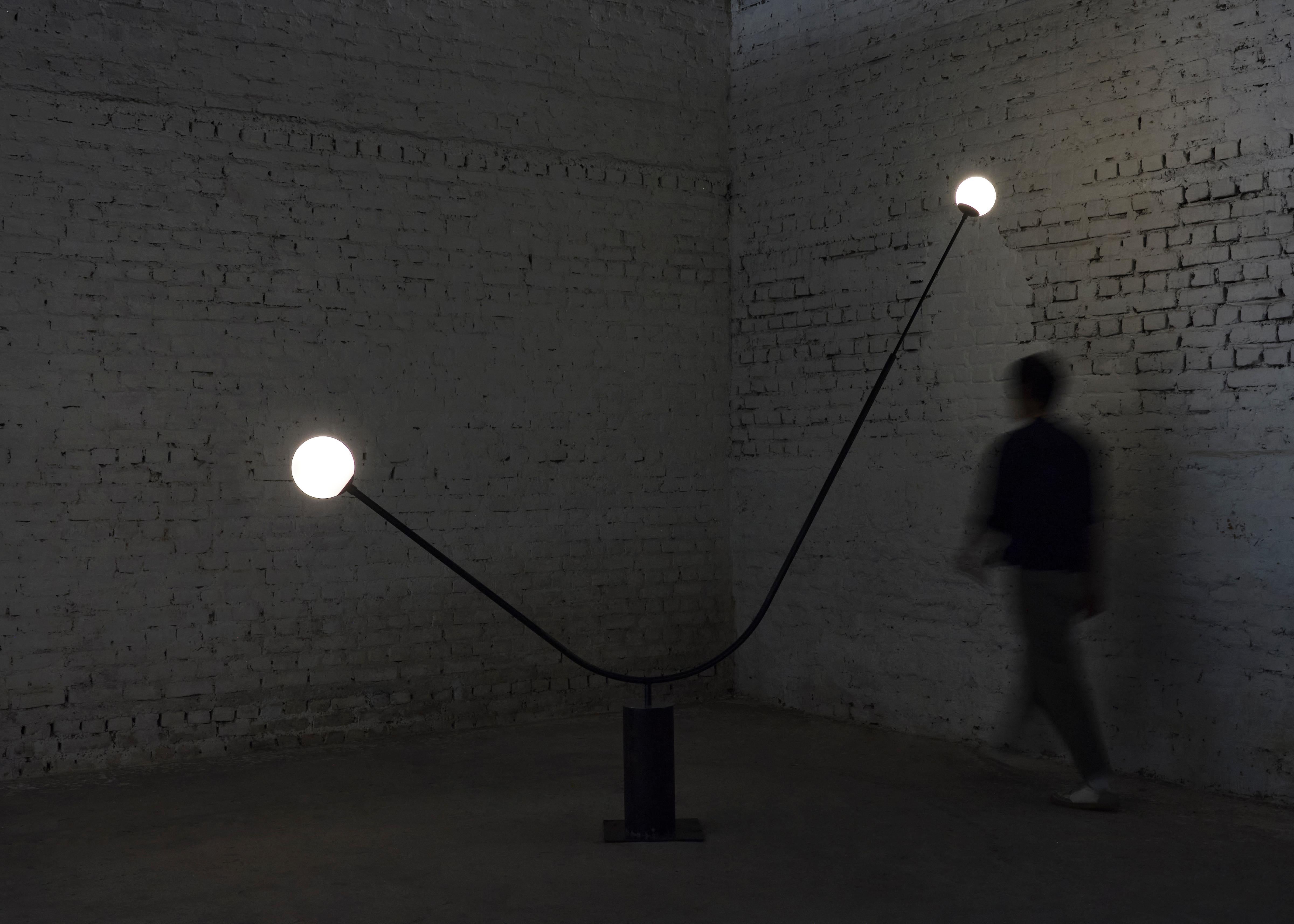Contemporary Envol Floor Lamp by Paul Matter