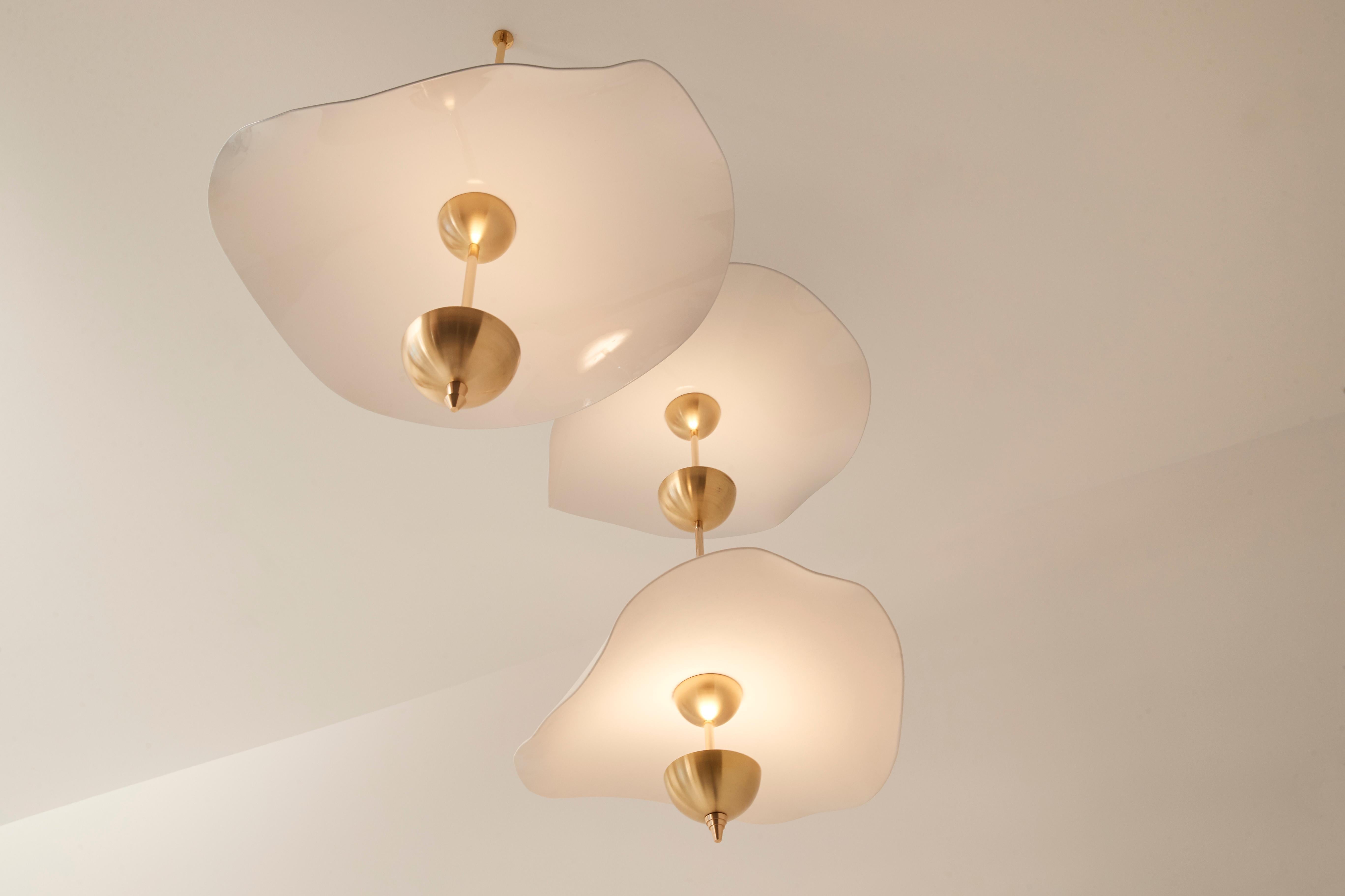 Modern Envolée Double Pendant Light by Mydriaz