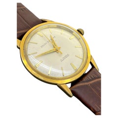 Envoy Supreme 17 Jewels Stoßsicherer Incabloc c1960's Vergoldete Herrenuhr