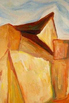 Enxian Pei Contemporary Original Oil On Canvas "At Noon Series IV"