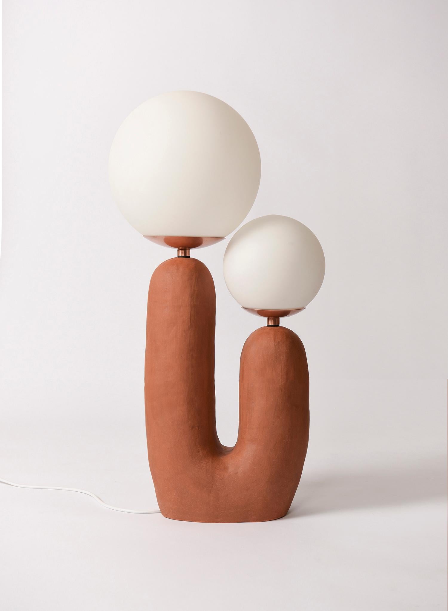Presented by 'Tuleste Factory' for Market Art & Design
Customizable Oo Lamp Clay Body Options
Ref: 1032