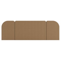  ENYO Headboard in Cappuccino Velvet, 3 Modules