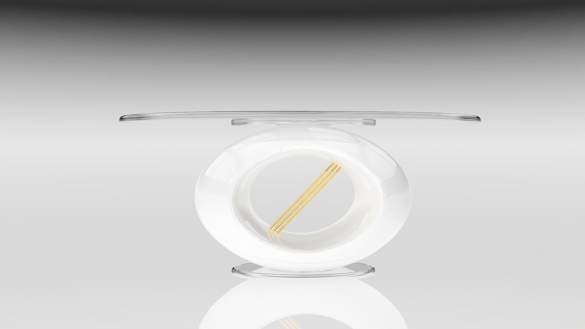 Fait main Enza Arctic White (sans plateau) en vente