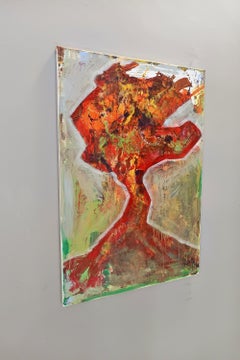 „Albero“ von Enzio Wenk, 2023 – Stilllebengemälde, Acrylfarbe auf Leinwand