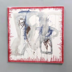 ""Autoritratto di Qualcun Altro" von Enzio Wenk, 2020 - Acryl auf Leinwand