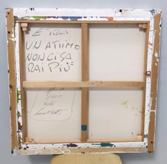 "E tra un attimo non ci sarai più" by Enzio Wenk, 2018-Acrylic, NeoExpressionism