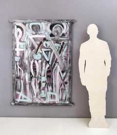 "Famiglia" de Enzio Wenk, 2019 -Pintura acrílica sobre lienzo Expresionismo figurativo