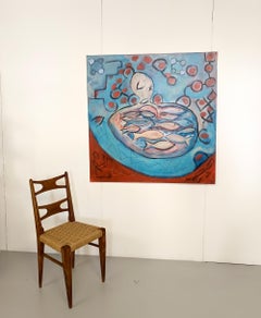 „Il Mare Dentro“ von Enzio Wenk, 2020 – Acryl auf Leinwand, Neoexpressionismus