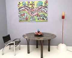 Memorie Tropicali" von Enzio Wenk, 2019 - Acryl auf Leinwand, Neo-Expressionismus