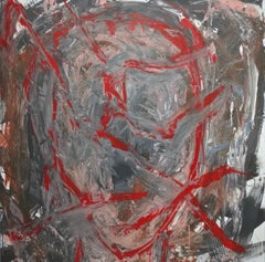 "Senza Narrazione - 3 " de Enzio Wenk, 2019 - Esmalte acrílico sobre lienzo