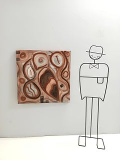 „Uccello Tropicale“ von Enzio Wenk, 2020 – Acryl auf Leinwand, Neoexpressionismus