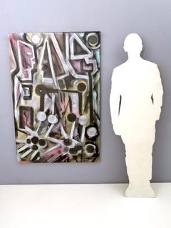 Sin título de Enzio Wenk, 2019 - Acrílico y pintura al óleo sobre lienzo, Expresionismo