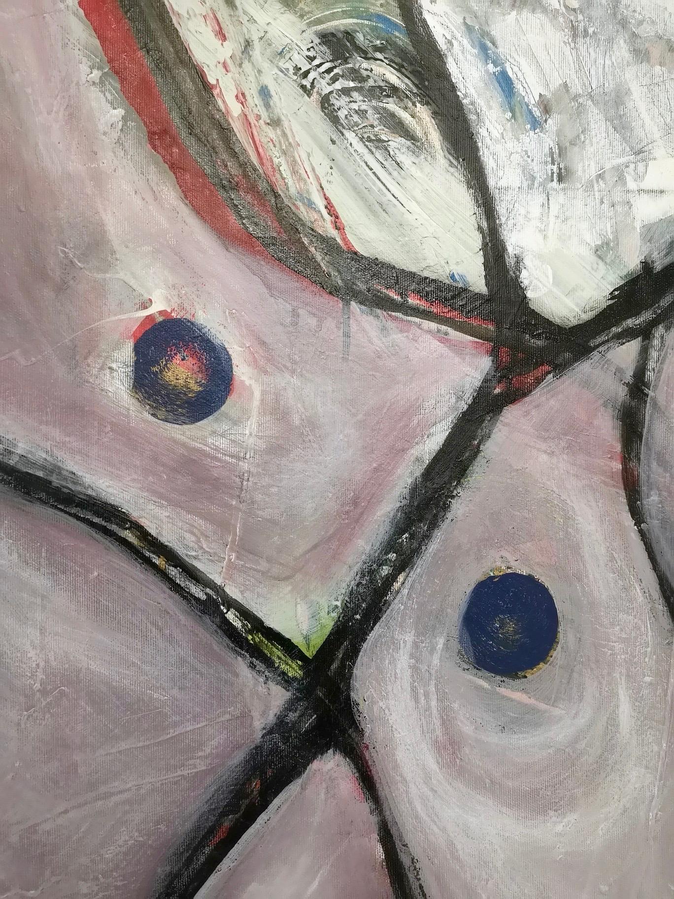 Senza titolo di Enzio Wenk, 2019 - Smalto acrilico su tela, neo-espressionismo in vendita 9