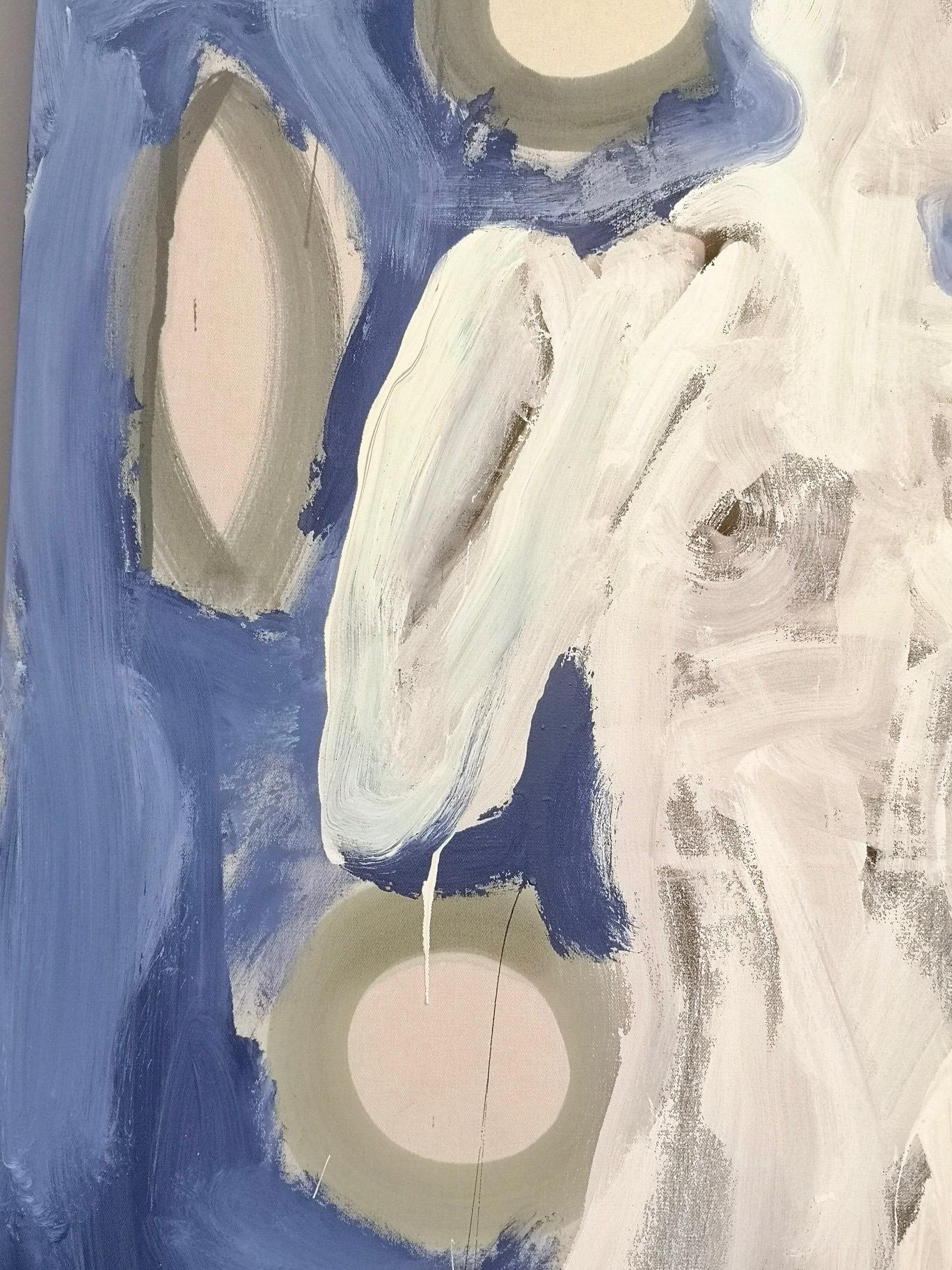 Ohne Titel von Enzio Wenk, 2019 – Acryl auf Leinwand, Diptychon, Neoexpressionismus im Angebot 15