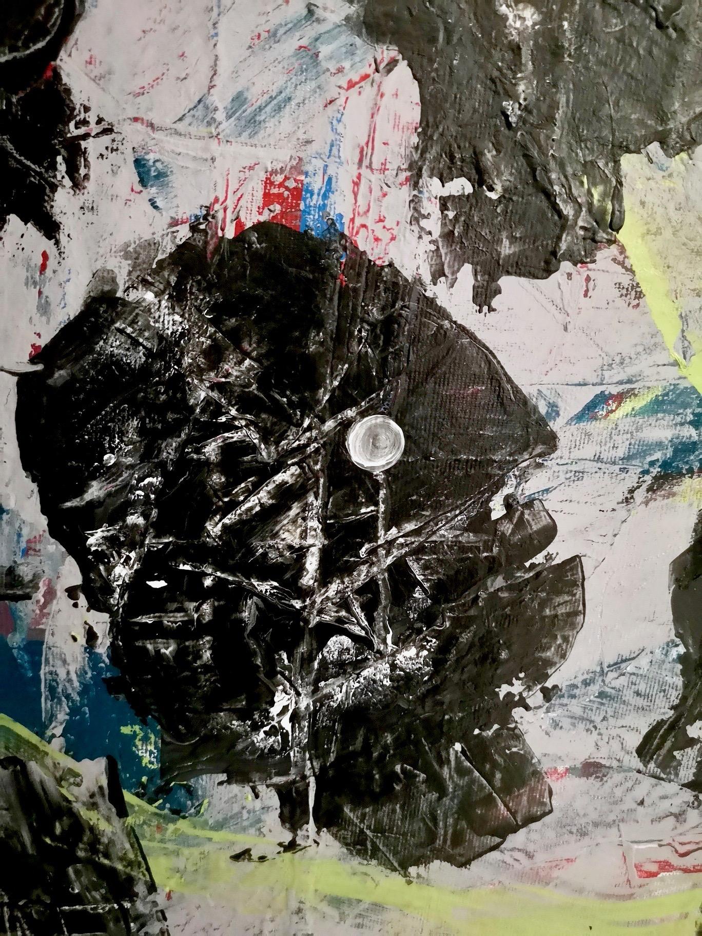 Senza titolo di Enzio Wenk, 2019 - Pittura acrilica su tela, neo-espressionismo in vendita 7