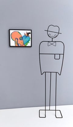 Untitled by Enzio Wenk, 2020 - Acrylic on Canvas, Neo-Expressionism