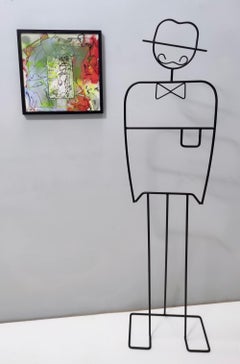 Sin título de Enzio Wenk, 2022- Acrílico sobre lienzo, Neoexpresionismo