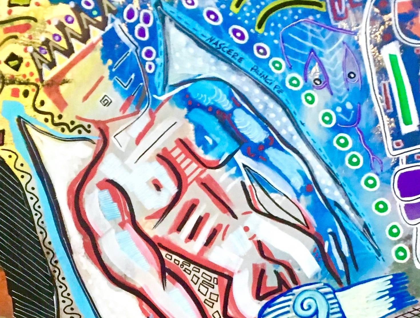 Sans titre - Painting de Enzio Wenk