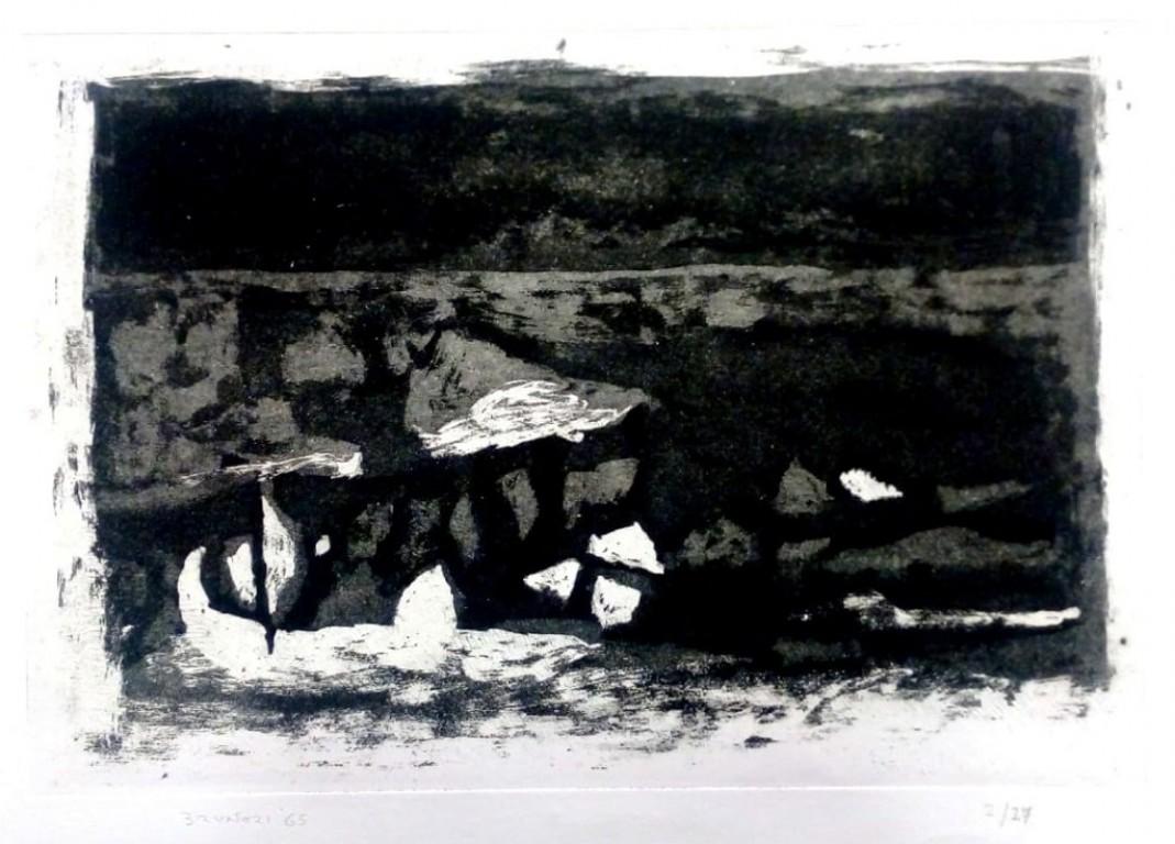 Abstract Print Enzo Brunori - Paysage
