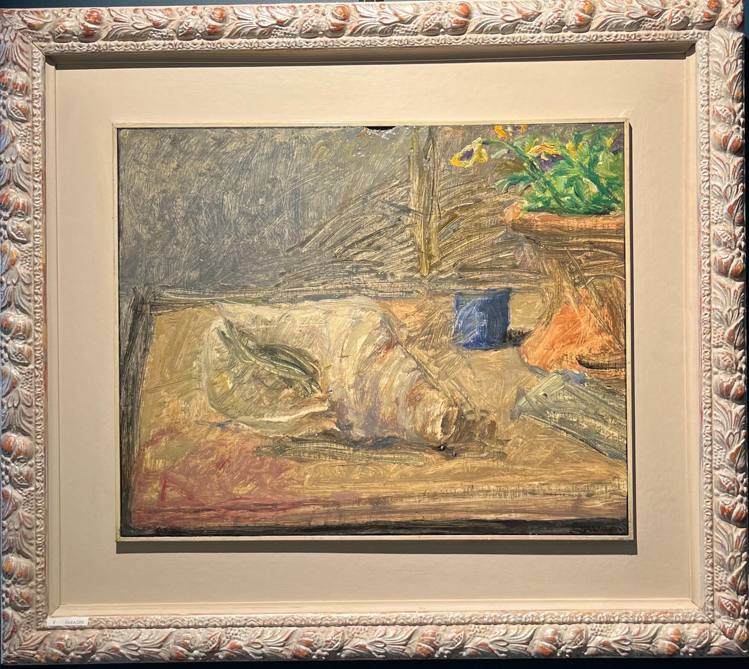 " Still life with shell"  cm. 53 x 42 , 1970 