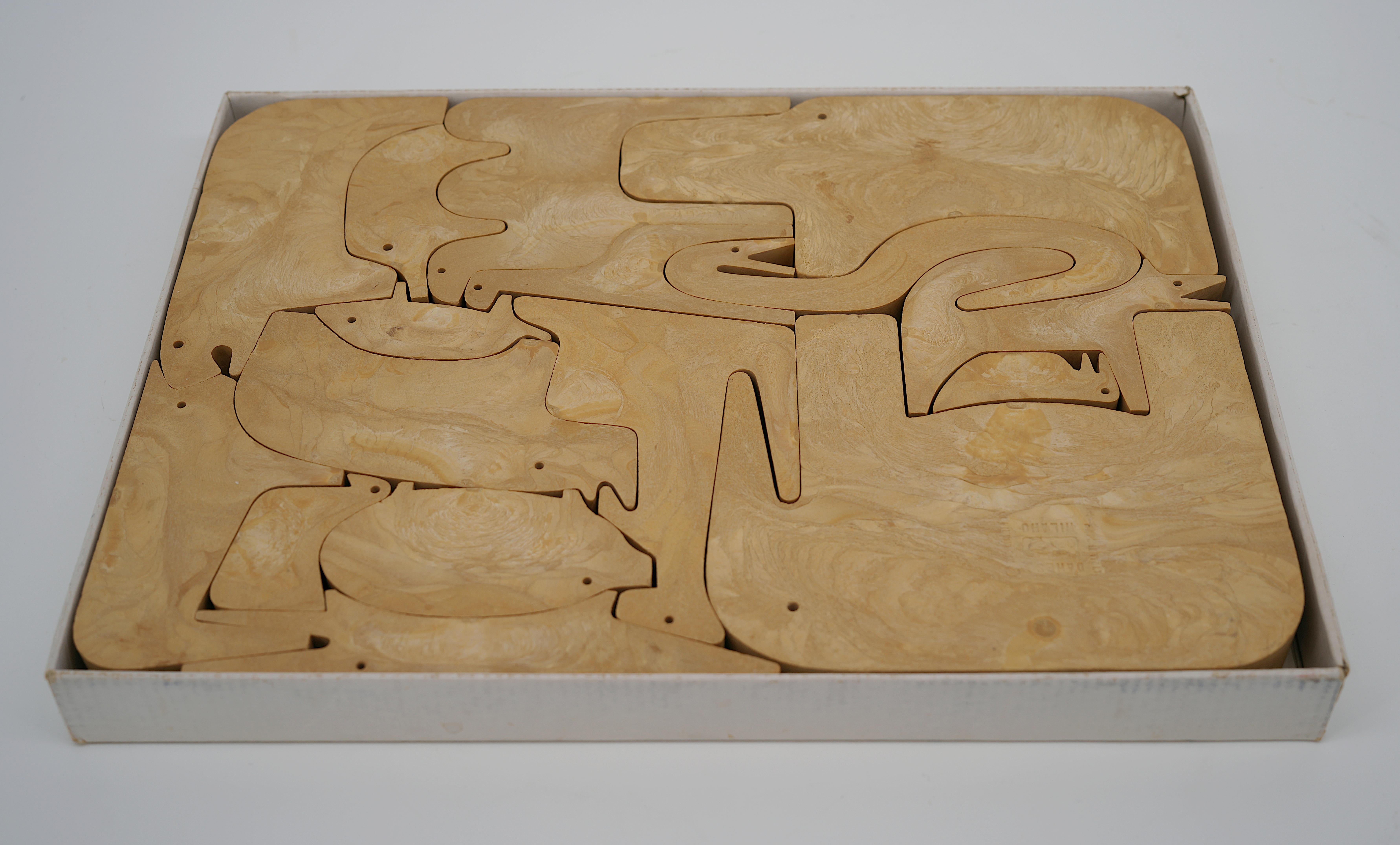 Enzo MARI 16 Animali Puzzle, Danese, 1972 2