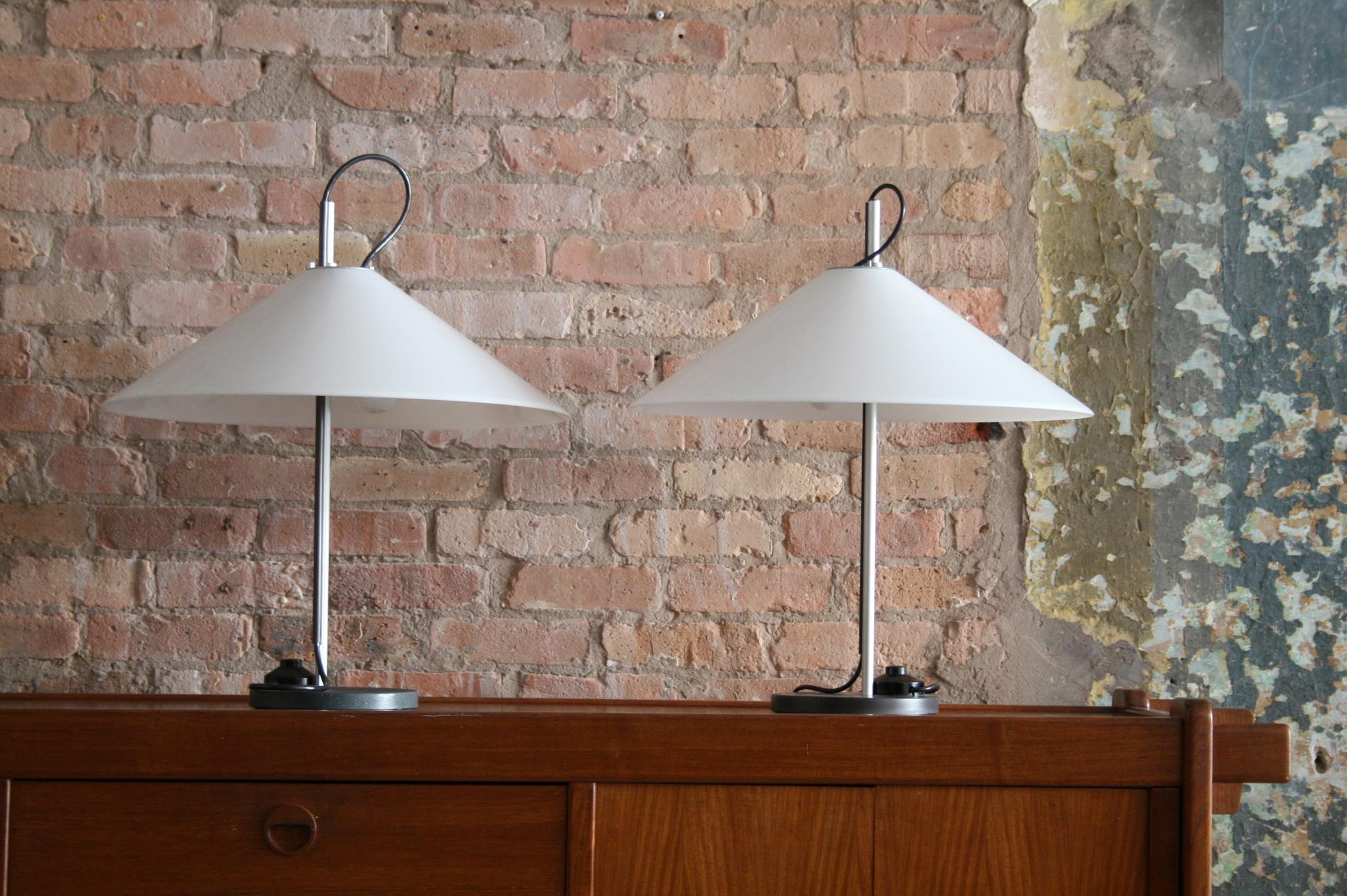 Enzo Mari and Giancarlo Fassina Aggregato Table Lamps In Excellent Condition In Chicago, IL