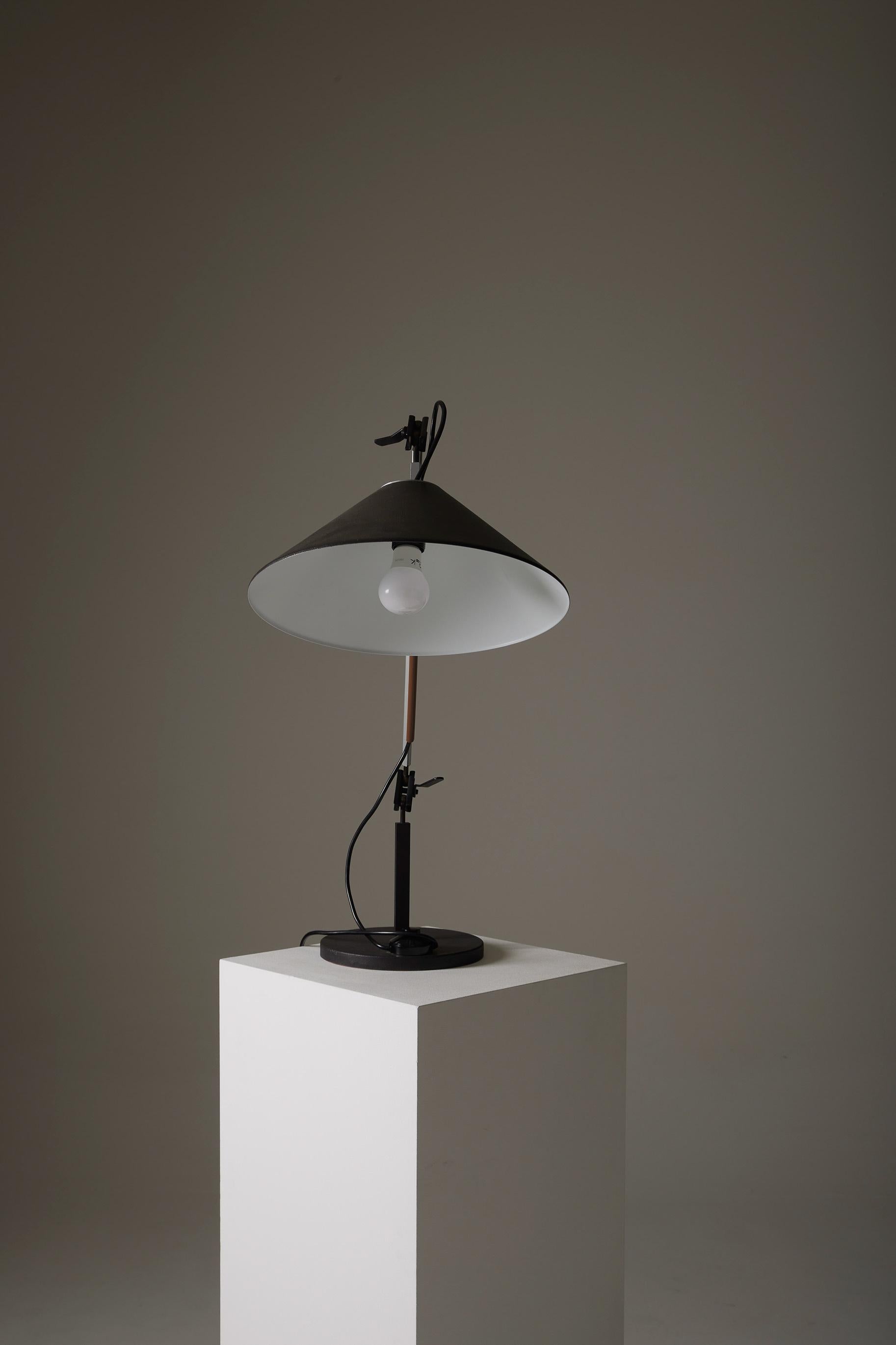  Enzo Mari and Giancarlo Fassina lamp For Sale 7
