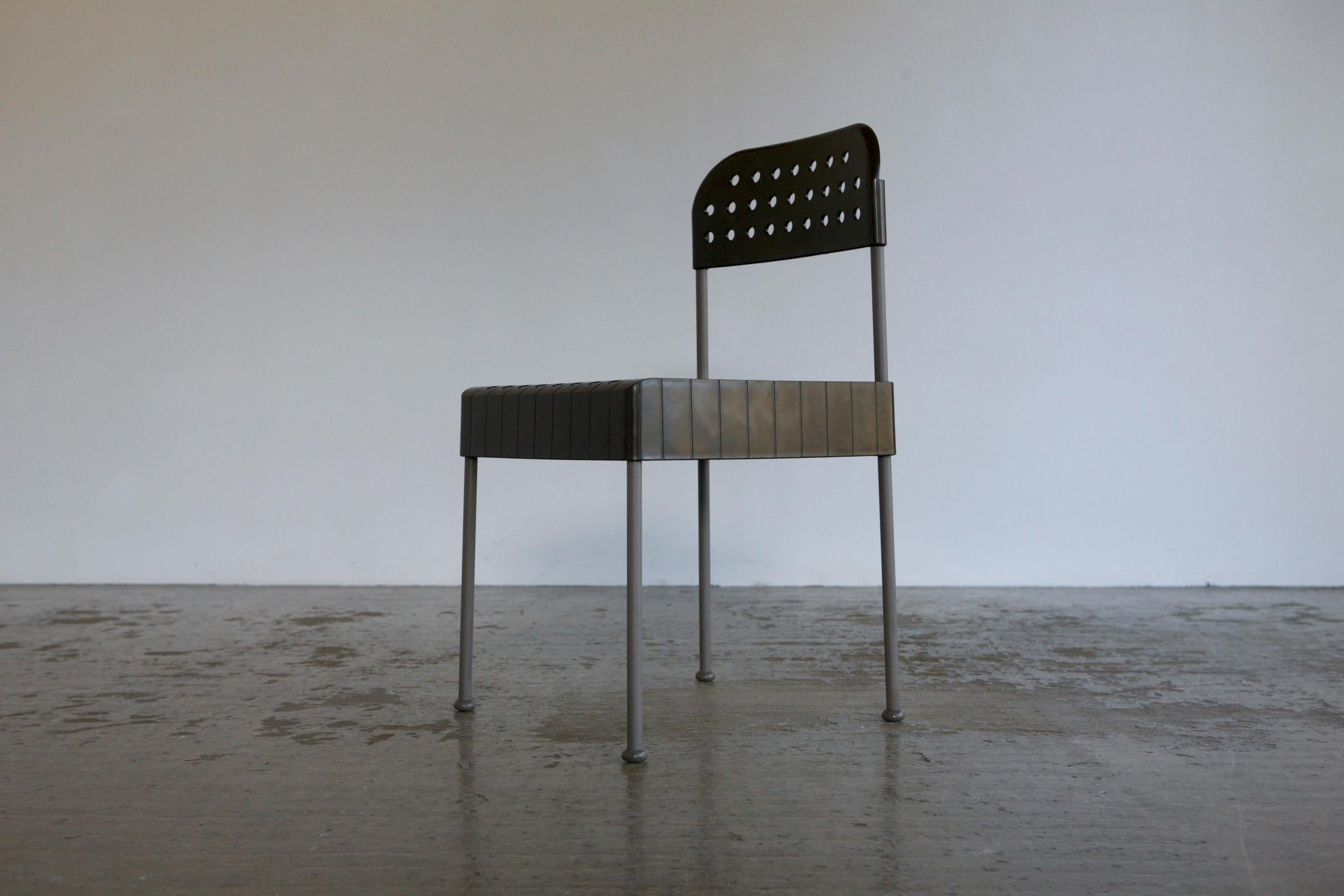 Mid-Century Modern Enzo Mari Bx Chairs for Castelli