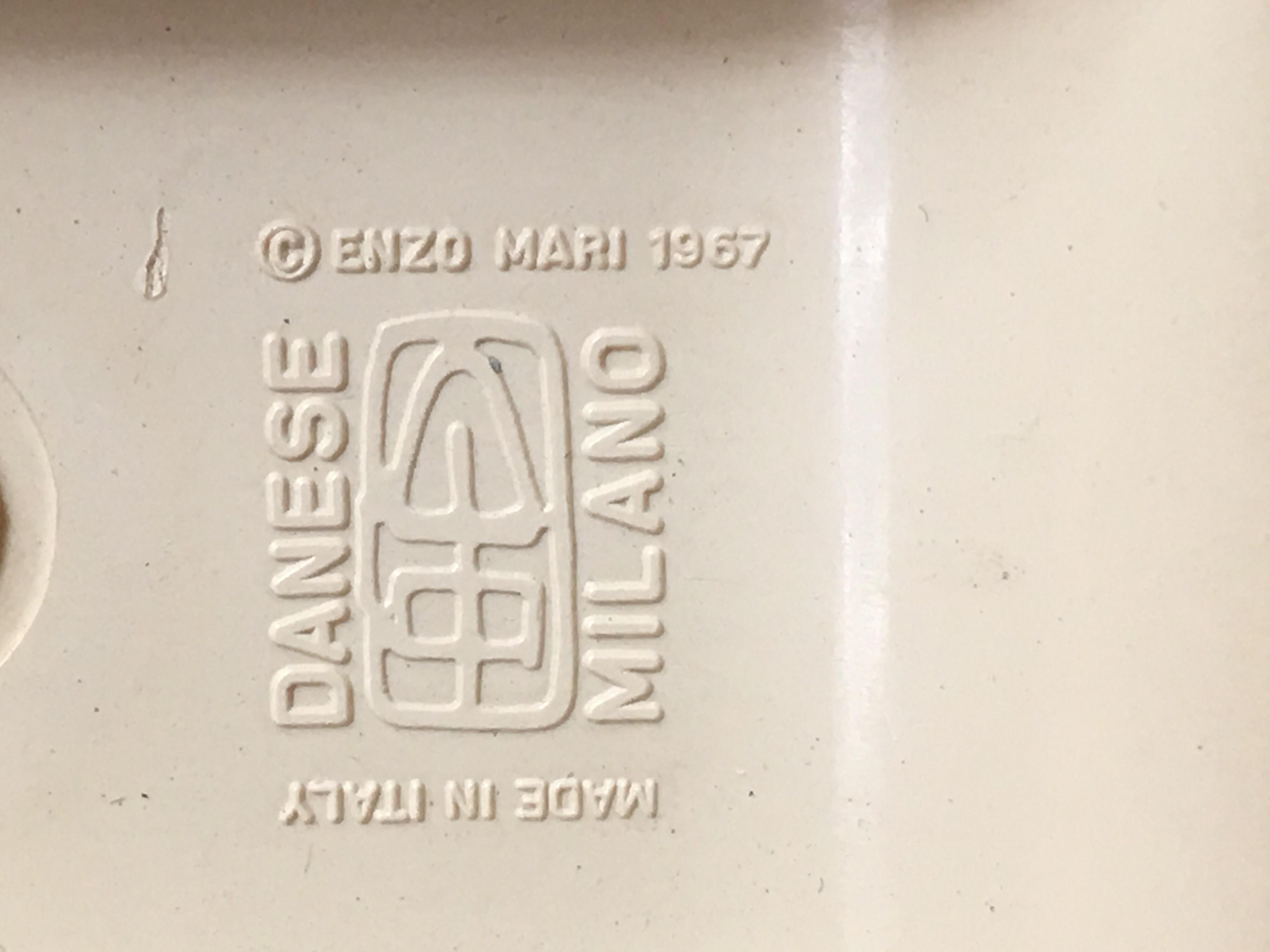 Mid-20th Century Enzo Mari Calendar