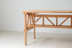 Enzo Mari Desk table model “Effe” Manufactured by Simon in 1974.