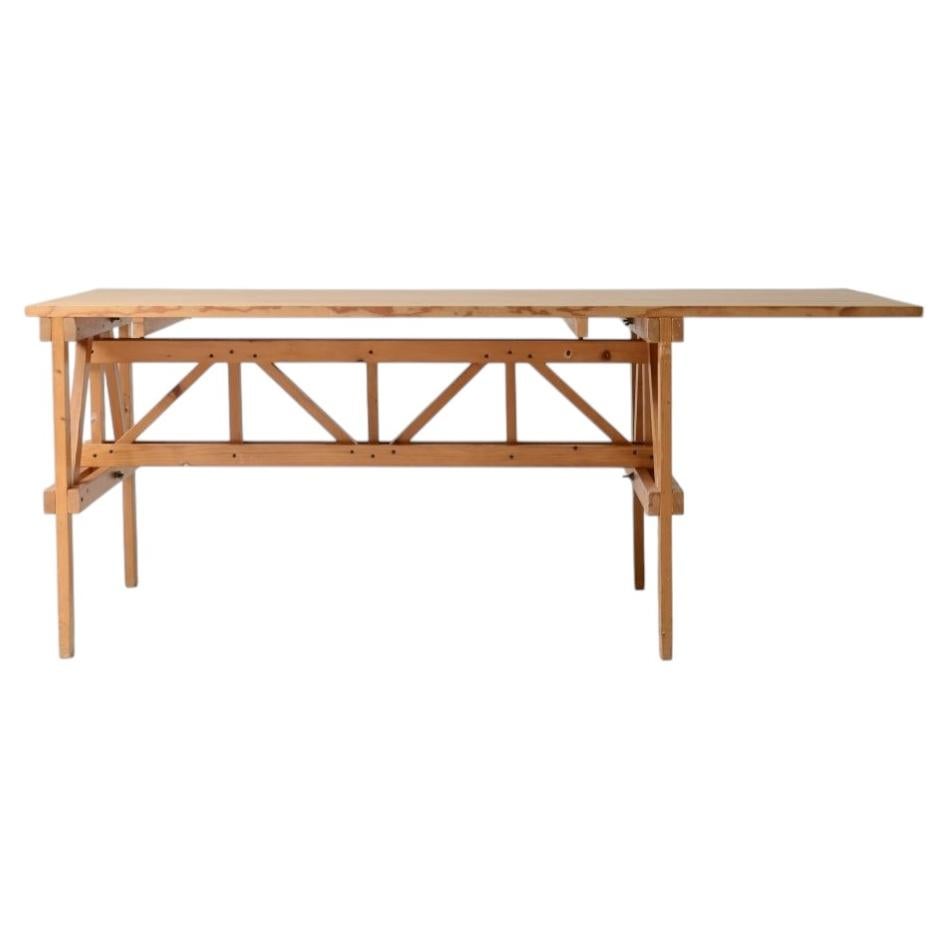 Enzo Mari Desk table model “Effe” Manufactured by Simon in 1974.