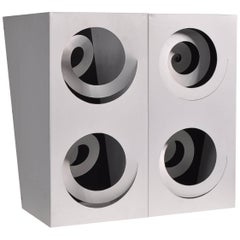 Enzo Mari for Danese "Quattro Spirali" Sculpture, 1958-1968