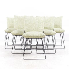 Enzo Mari for Driade Mid Century Italian Steel Dining Chairs - Set of 6