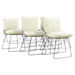 Chaises de salle à manger italiennes en acier du milieu du siècle dernier, Enzo Mari pour Driade, lot de 6