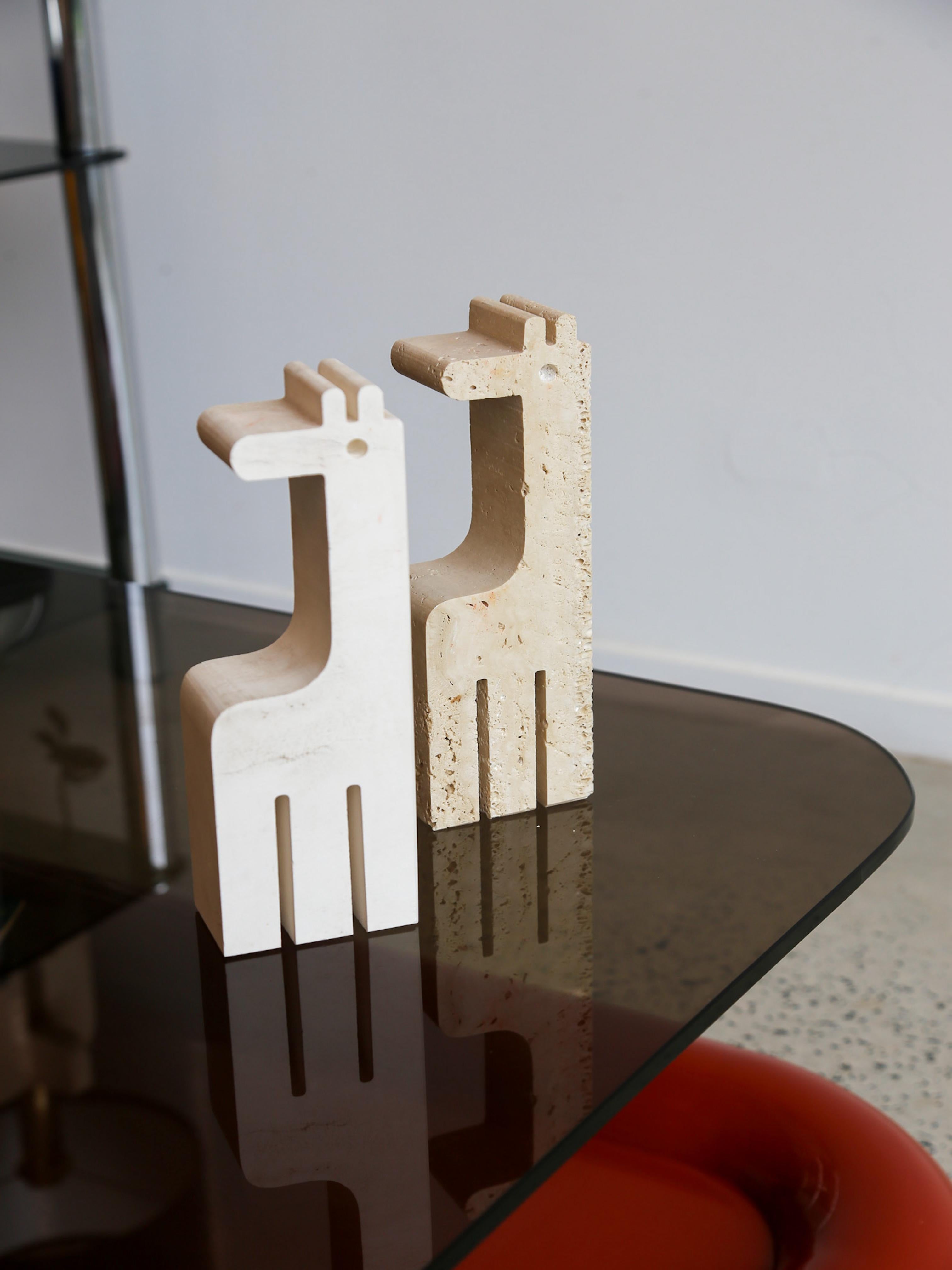 Mid-Century moderno Scultura di giraffa di Enzo Mari per Fratelli Mannelli in vendita