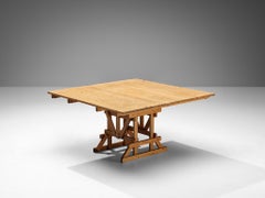 Enzo Mari for Simon International  'Ics' Table in Pine