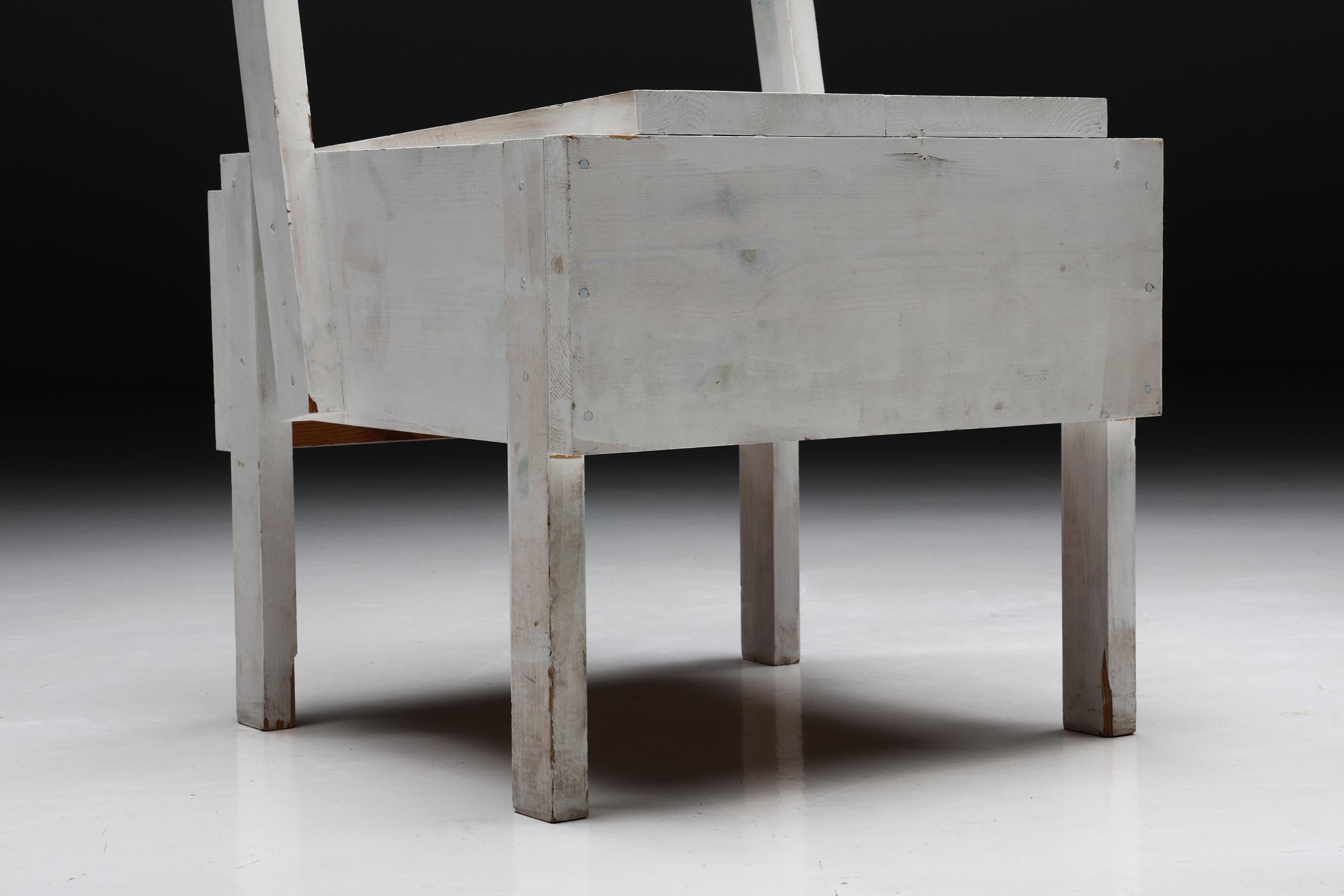 Contemporary Enzo Mari 'Sedia 1' Chair for Artek, Finland, 2010 For Sale